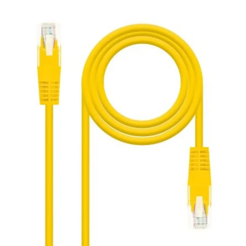 Cable de Red RJ45 UTP Nanocable 10.20.0403-Y Cat.6/ 3m/ Amarillo Cable de Red RJ45 UTP Nanocable 10.20.0403-Y Cat.6/ 3m/ Amarillo