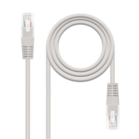 Cable de Red RJ45 UTP Nanocable 10.20.0415 Cat.6/ 15m/ Gris Cable de Red RJ45 UTP Nanocable 10.20.0415 Cat.6/ 15m/ Gris
