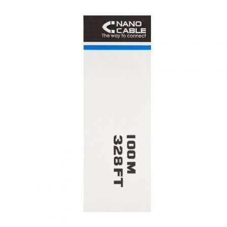 Bobina de Cable RJ45 FTP Nanocable 10.20.0902 Cat.6/ 100m/ Gris Bobina de Cable RJ45 FTP Nanocable 10.20.0902 Cat.6/ 100m/ Gris