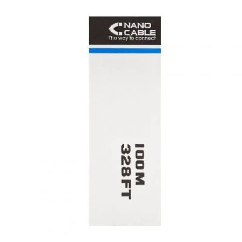 Bobina de Cable RJ45 FTP Nanocable 10.20.0902 Cat.6/ 100m/ Gris Bobina de Cable RJ45 FTP Nanocable 10.20.0902 Cat.6/ 100m/ Gris