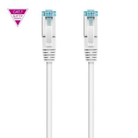 Cable de Red RJ45 SFTP Nanocable 10.20.1700-L25-W Cat.7/ LSZH/ 25cm/ Blanco Cable de Red RJ45 SFTP Nanocable 10.20.1700-L25-W Cat.7/ LSZH/ 25cm/ Blanco