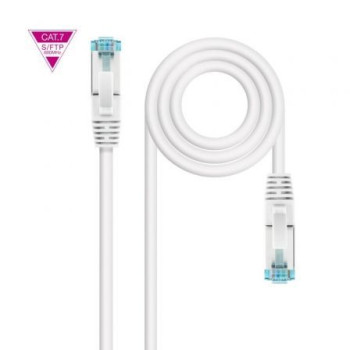 Cable de Red RJ45 SFTP Nanocable 10.20.1701-W Cat.7/ 1m/ Blanco Cable de Red RJ45 SFTP Nanocable 10.20.1701-W Cat.7/ 1m/ Blanco