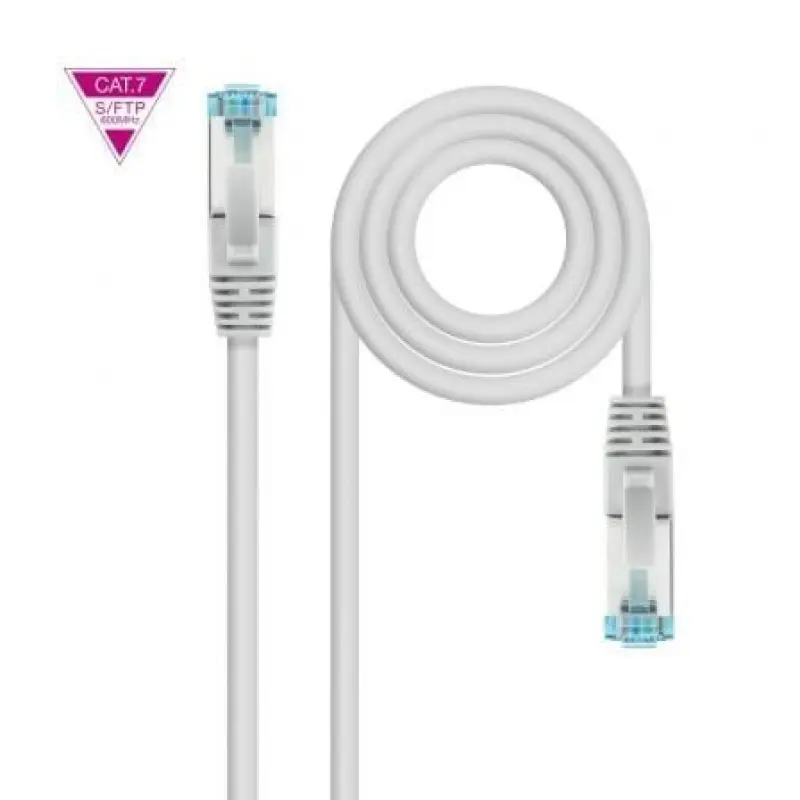 Cable de Red RJ45 SFTP Nanocable 10.20.1720 Cat.7/ 20m/ Gris Cable de Red RJ45 SFTP Nanocable 10.20.1720 Cat.7/ 20m/ Gris