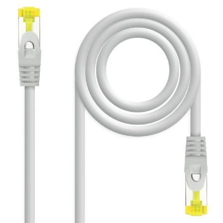 Cable de Red RJ45 SFTP Nanocable 10.20.1900-L25 Cat.6A/ LSZH/ 25cm/ Gris Cable de Red RJ45 SFTP Nanocable 10.20.1900-L25 Cat.6A/ LSZH/ 25cm/ Gris