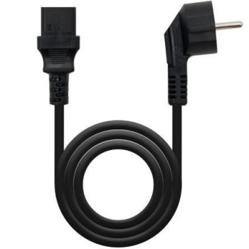 Cable Alimentación CPU Nanocable 10.22.0102-L2/ CEE7 Macho - C13 Hembra/ 2m/ Negro Cable Alimentación CPU Nanocable 10.22.0102-L2/ CEE7 Macho - C13 Hembra/ 2m/ Negro