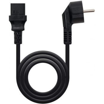 Cable Alimentación Nanocable 10.22.0103/ Schuko Macho - C13 Hembra/ 3m/ Negro Cable Alimentación Nanocable 10.22.0103/ Schuko Macho - C13 Hembra/ 3m/ Negro