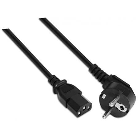 Cable Alimentación Nanocable 10.22.0103/ Schuko Macho - C13 Hembra/ 3m/ Negro Cable Alimentación Nanocable 10.22.0103/ Schuko Macho - C13 Hembra/ 3m/ Negro