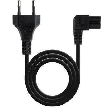 Cable Alimentación Acodado Nanocable 10.22.0502/ CEE7/16 Macho - C7 Hembra/ 1.8m/ Negro Cable Alimentación Acodado Nanocable 10.22.0502/ CEE7/16 Macho - C7 Hembra/ 1.8m/ Negro