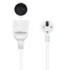 Cable Alargador de Corriente Nanocable 10.22.0610-W/ Schuko Hembra - Schuko Macho/ 10m/ Blanco