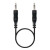 Cable Estéreo Nanocable 10.24.0100/ Jack 3.5 Macho - Jack 3.5 Macho/ 30cm/ Negro