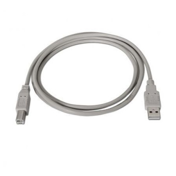 Cable USB 2.0 Impresora Nanocable 10.01.0103/ USB Tipo-B Macho - USB Macho/ 1.8m/ Beige Cable USB 2.0 Impresora Nanocable 10.01.0103/ USB Tipo-B Macho - USB Macho/ 1.8m/ Beige