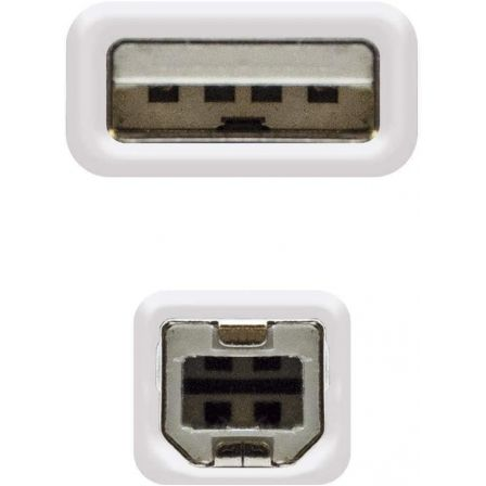 Cable Alargador USB 2.0 Nanocable 10.01.0204/ USB Macho - USB Hembra/ 3m/ Beige Cable Alargador USB 2.0 Nanocable 10.01.0204/ USB Macho - USB Hembra/ 3m/ Beige