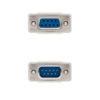 Cable Serie NULL Modem Nanocable 10.14.0503/ DB9 Macho - DB9 Hembra/ 3m/ Beige Cable Serie NULL Modem Nanocable 10.14.0503/ DB9 Macho - DB9 Hembra/ 3m/ Beige