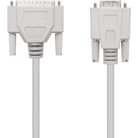Cable Serie NULL Modem Nanocable 10.14.0802/ DB9 Hembra - DB25 Macho/ 1.8m/ Beige Cable Serie NULL Modem Nanocable 10.14.0802/ DB9 Hembra - DB25 Macho/ 1.8m/ Beige