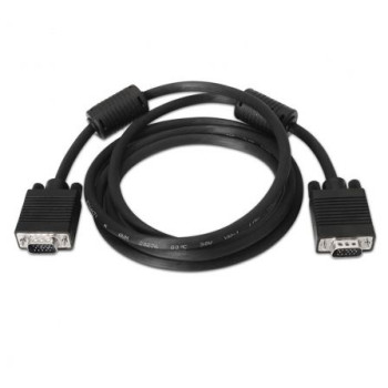 Cable SVGA Nanocable 10.15.0101/ VGA Macho - VGA Macho/ 1m/ Negro Cable SVGA Nanocable 10.15.0101/ VGA Macho - VGA Macho/ 1m/ Negro
