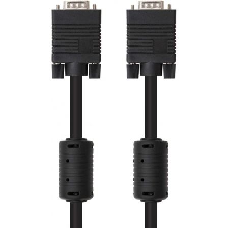 Cable SVGA Nanocable 10.15.0101/ VGA Macho - VGA Macho/ 1m/ Negro Cable SVGA Nanocable 10.15.0101/ VGA Macho - VGA Macho/ 1m/ Negro
