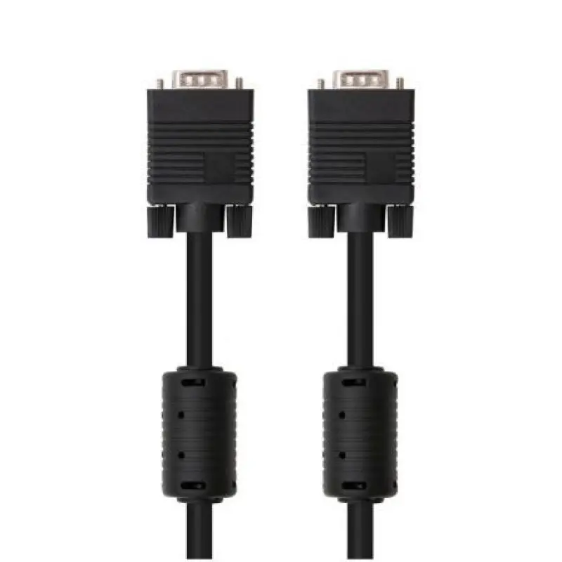 Cable SVGA Nanocable 10.15.0110/ VGA Macho - VGA Macho/ 10m/ Negro Cable SVGA Nanocable 10.15.0110/ VGA Macho - VGA Macho/ 10m/ Negro