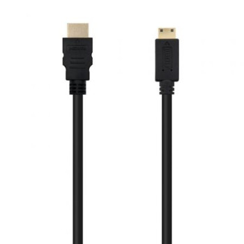 Cable HDMI Nanocable 10.15.0902/ HDMI Macho - Mini HDMI Macho/ 1.8m/ Negro Cable HDMI Nanocable 10.15.0902/ HDMI Macho - Mini HDMI Macho/ 1.8m/ Negro