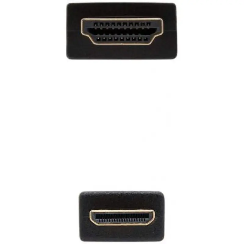 Cable HDMI Nanocable 10.15.0902/ HDMI Macho - Mini HDMI Macho/ 1.8m/ Negro Cable HDMI Nanocable 10.15.0902/ HDMI Macho - Mini HDMI Macho/ 1.8m/ Negro