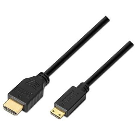 Cable HDMI Nanocable 10.15.0902/ HDMI Macho - Mini HDMI Macho/ 1.8m/ Negro Cable HDMI Nanocable 10.15.0902/ HDMI Macho - Mini HDMI Macho/ 1.8m/ Negro