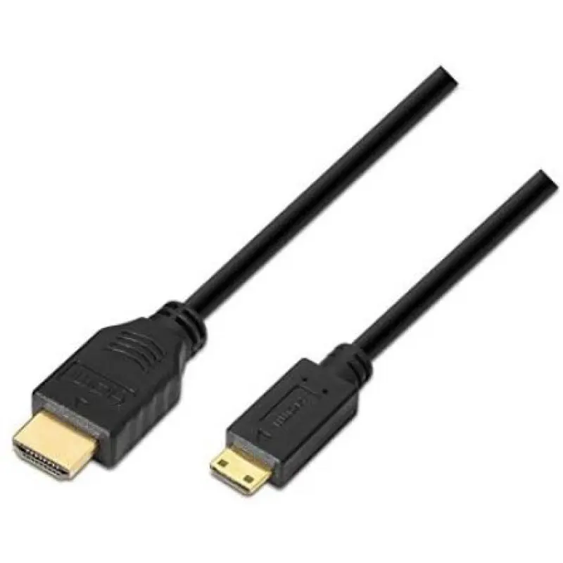 Cable HDMI Nanocable 10.15.0902/ HDMI Macho - Mini HDMI Macho/ 1.8m/ Negro Cable HDMI Nanocable 10.15.0902/ HDMI Macho - Mini HDMI Macho/ 1.8m/ Negro