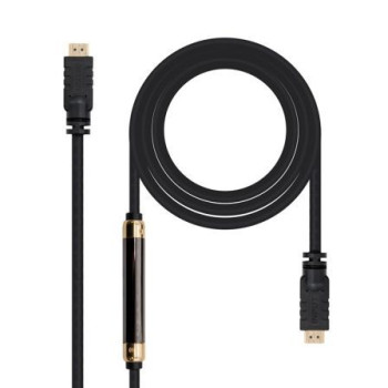 Cable HDMI Nanocable 10.15.1830/ HDMI Macho - HDMI Macho/ 30m/ Negro Cable HDMI Nanocable 10.15.1830/ HDMI Macho - HDMI Macho/ 30m/ Negro