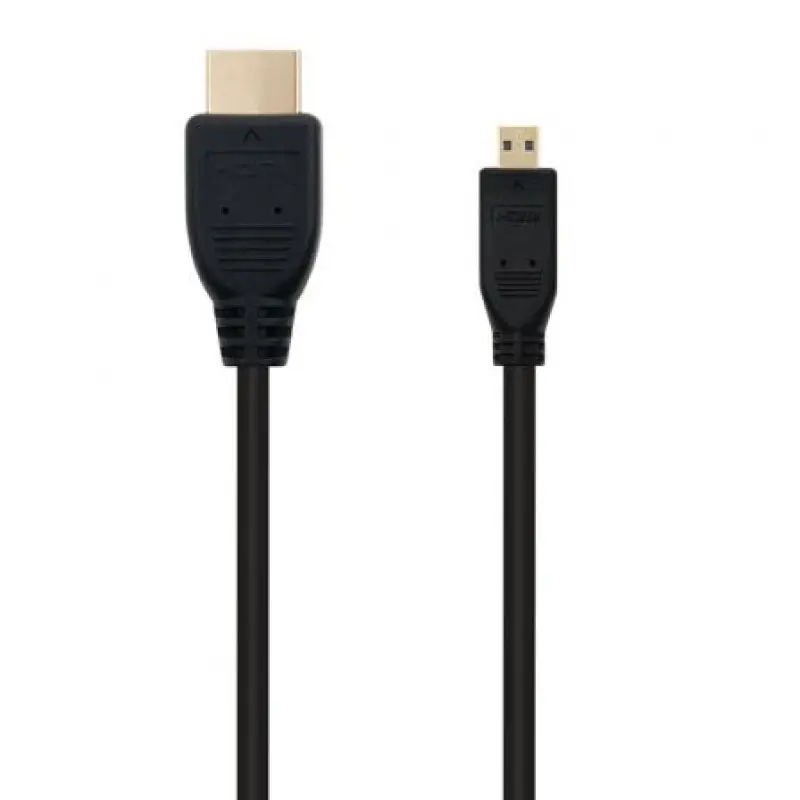 Cable Micro HDMI Nanocable 10.15.3501/ HDMI Macho - Micro HDMI Macho/ 0.8m/ Negro Cable Micro HDMI Nanocable 10.15.3501/ HDMI Macho - Micro HDMI Macho/ 0.8m/ Negro
