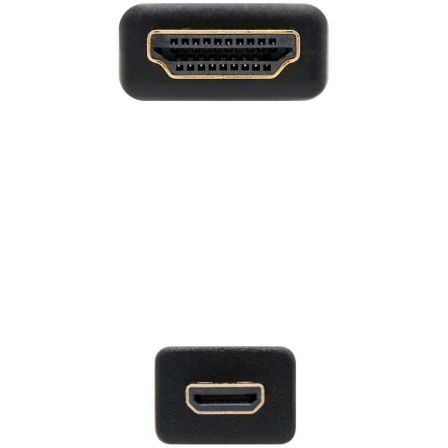 Cable Micro HDMI Nanocable 10.15.3501/ HDMI Macho - Micro HDMI Macho/ 0.8m/ Negro Cable Micro HDMI Nanocable 10.15.3501/ HDMI Macho - Micro HDMI Macho/ 0.8m/ Negro