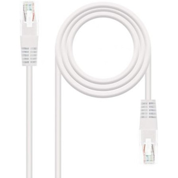 Cable de Red RJ45 UTP Nanocable 10.20.0110-W Cat.5/ 10m/ Blanco Cable de Red RJ45 UTP Nanocable 10.20.0110-W Cat.5/ 10m/ Blanco