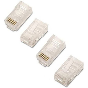 Conector RJ45 Nanocable 10.21.0201/ Cat.6/ 10 uds Conector RJ45 Nanocable 10.21.0201/ Cat.6/ 10 uds