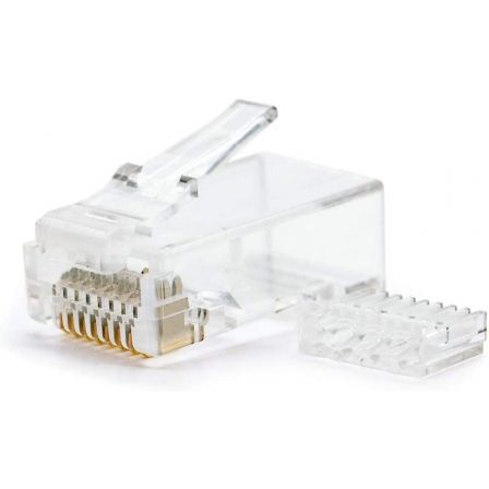 Conector RJ45 Nanocable 10.21.0201/ Cat.6/ 10 uds Conector RJ45 Nanocable 10.21.0201/ Cat.6/ 10 uds
