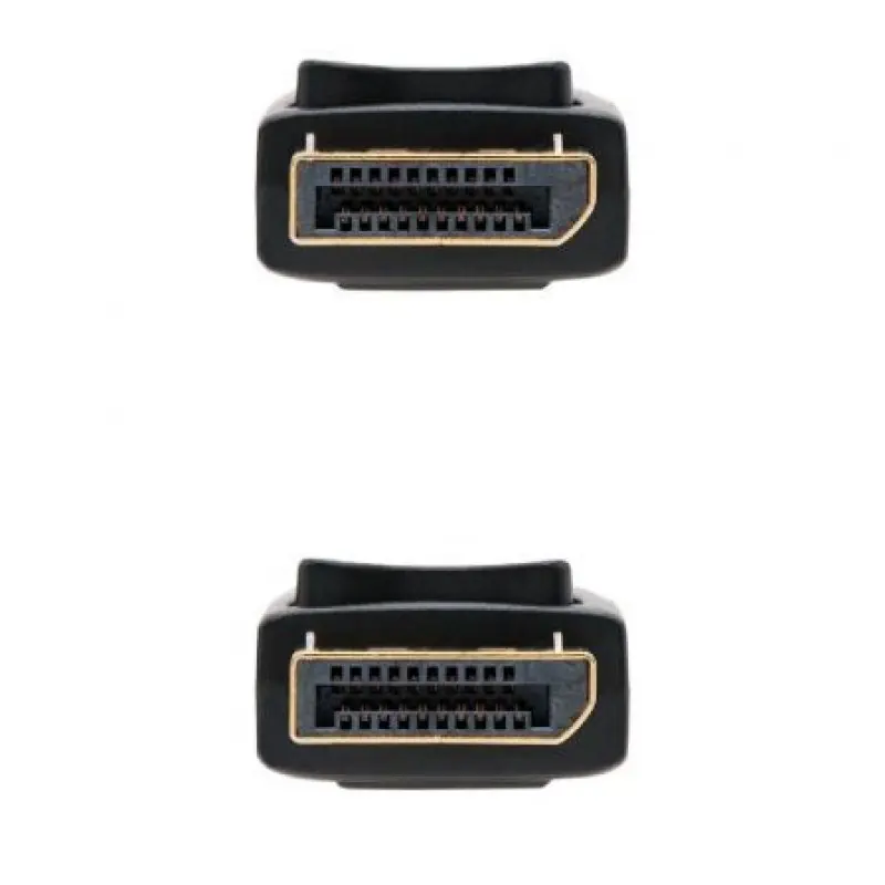 Cable DisplayPort 1.2 4K Nanocable 10.15.2300/ DisplayPort Macho - DisplayPort Macho/ 50cm/ Negro Cable DisplayPort 1.2 4K Nanocable 10.15.2300/ DisplayPort Macho - DisplayPort Macho/ 50cm/ Negro