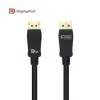 Cable DisplayPort 1.4 8K Nanocable 10.15.2501-L150/ DisplayPort Macho - DisplayPort Macho/ 1.5m/ Certificado/ Negro Cable DisplayPort 1.4 8K Nanocable 10.15.2501-L150/ DisplayPort Macho - DisplayPort Macho/ 1.5m/ Certificado/ Negro