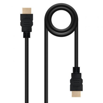 Cable HDMI 1.4 Nanocable 10.15.1700/ HDMI Macho - HDMI Macho/ 1m/ Negro Cable HDMI 1.4 Nanocable 10.15.1700/ HDMI Macho - HDMI Macho/ 1m/ Negro