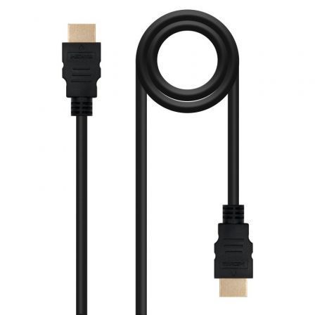 Cable HDMI 1.4 Nanocable 10.15.1700/ HDMI Macho - HDMI Macho/ 1m/ Negro Cable HDMI 1.4 Nanocable 10.15.1700/ HDMI Macho - HDMI Macho/ 1m/ Negro