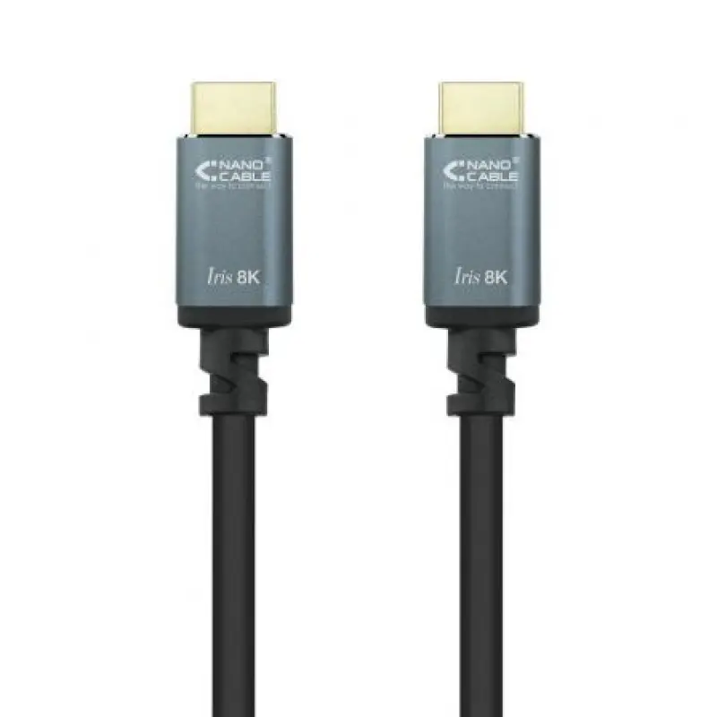 Cable HDMI Nanocable 10.15.8003/ HDMI Macho - HDMI Macho/ 3m/ Negro Cable HDMI Nanocable 10.15.8003/ HDMI Macho - HDMI Macho/ 3m/ Negro