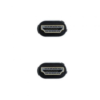Cable HDMI Nanocable 10.15.8003/ HDMI Macho - HDMI Macho/ 3m/ Negro Cable HDMI Nanocable 10.15.8003/ HDMI Macho - HDMI Macho/ 3m/ Negro