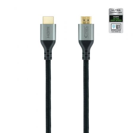 Cable HDMI 2.1 8K Nanocable 10.15.8101-L150/ HDMI Macho - HDMI Macho/ 1.5m/ Certificado/ Negro Cable HDMI 2.1 8K Nanocable 10.15.8101-L150/ HDMI Macho - HDMI Macho/ 1.5m/ Certificado/ Negro
