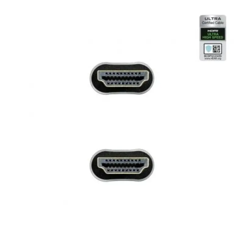 Cable HDMI 2.1 8K Nanocable 10.15.8101-L150/ HDMI Macho - HDMI Macho/ 1.5m/ Certificado/ Negro Cable HDMI 2.1 8K Nanocable 10.15.8101-L150/ HDMI Macho - HDMI Macho/ 1.5m/ Certificado/ Negro