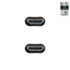 Cable HDMI 2.1 8K Nanocable 10.15.8103/ HDMI Macho - HDMI Macho/ 3m/ Certificado/ Negro Cable HDMI 2.1 8K Nanocable 10.15.8103/ HDMI Macho - HDMI Macho/ 3m/ Certificado/ Negro