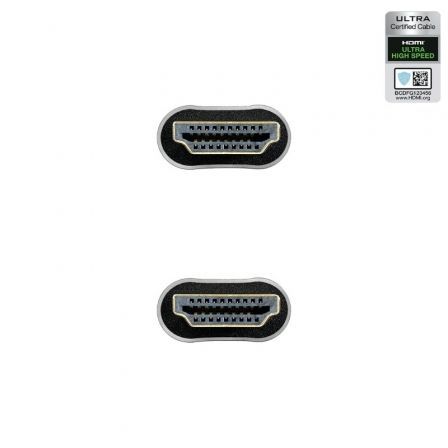 Cable HDMI 2.1 8K Nanocable 10.15.8103/ HDMI Macho - HDMI Macho/ 3m/ Certificado/ Negro Cable HDMI 2.1 8K Nanocable 10.15.8103/ HDMI Macho - HDMI Macho/ 3m/ Certificado/ Negro
