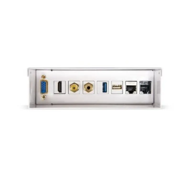 Caja de Conexiones Nanocable 10.35.0003/ VGA - HDMI - Jack 3.5 - RCA - USB 3.0 - USB 2.0 - 2x RJ45 Caja de Conexiones Nanocable 10.35.0003/ VGA - HDMI - Jack 3.5 - RCA - USB 3.0 - USB 2.0 - 2x RJ45