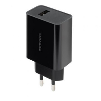 Cargador de Pared Nanocable 10.10.2004/ 1xUSB/ 2.1A/ Negro Cargador de Pared Nanocable 10.10.2004/ 1xUSB/ 2.1A/ Negro