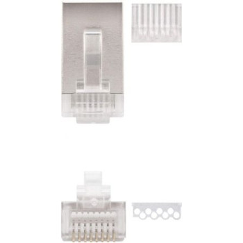 Conector RJ45 Nanocable 10.21.0203/ Cat.6/ 10 uds Conector RJ45 Nanocable 10.21.0203/ Cat.6/ 10 uds