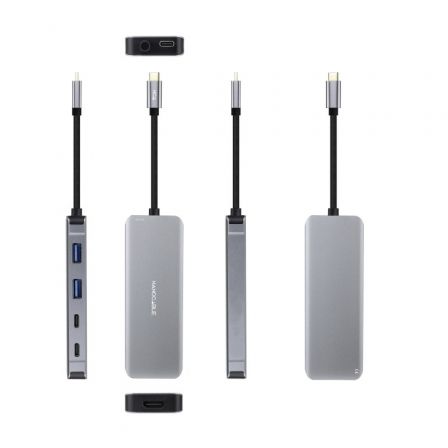 Docking Tipo-C Nanocable 10.16.1006/ 2xUSB/ 1xHDMI 4K/ 2xUSB Tipo-C/ 1xUSB Tipo-C PD Docking Tipo-C Nanocable 10.16.1006/ 2xUSB/ 1xHDMI 4K/ 2xUSB Tipo-C/ 1xUSB Tipo-C PD