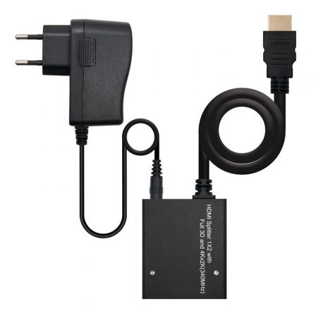 Duplicador HDMI Nanocable 10.25.3502/ HDMI Macho - 2x HDMI Hembra Duplicador HDMI Nanocable 10.25.3502/ HDMI Macho - 2x HDMI Hembra