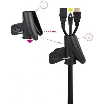 Organizador de Cables en Espiral Nanocable 10.36.0001-BK/ 1m Organizador de Cables en Espiral Nanocable 10.36.0001-BK/ 1m