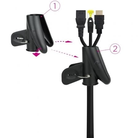 Organizador de Cables en Espiral Nanocable 10.36.0002-BK/ 2m Organizador de Cables en Espiral Nanocable 10.36.0002-BK/ 2m
