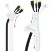 Organizador de Cables en Espiral Nanocable 10.36.0002-W/ 2m Organizador de Cables en Espiral Nanocable 10.36.0002-W/ 2m