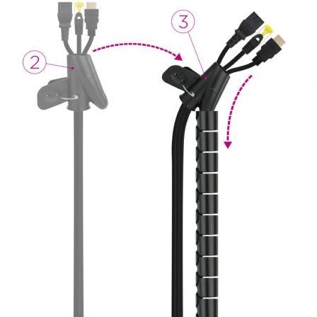 Organizador de Cables en Espiral Nanocable 10.36.0003-BK/ 3m Organizador de Cables en Espiral Nanocable 10.36.0003-BK/ 3m